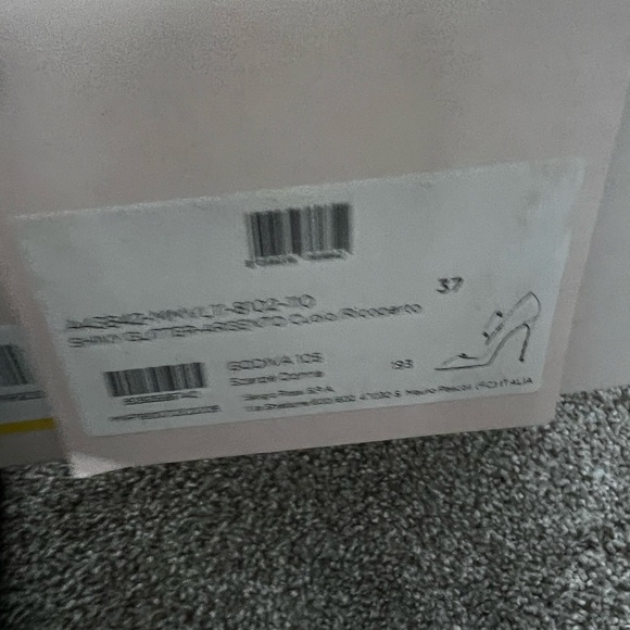 Sergio Rossi Silver heels - Picture 5 of 5